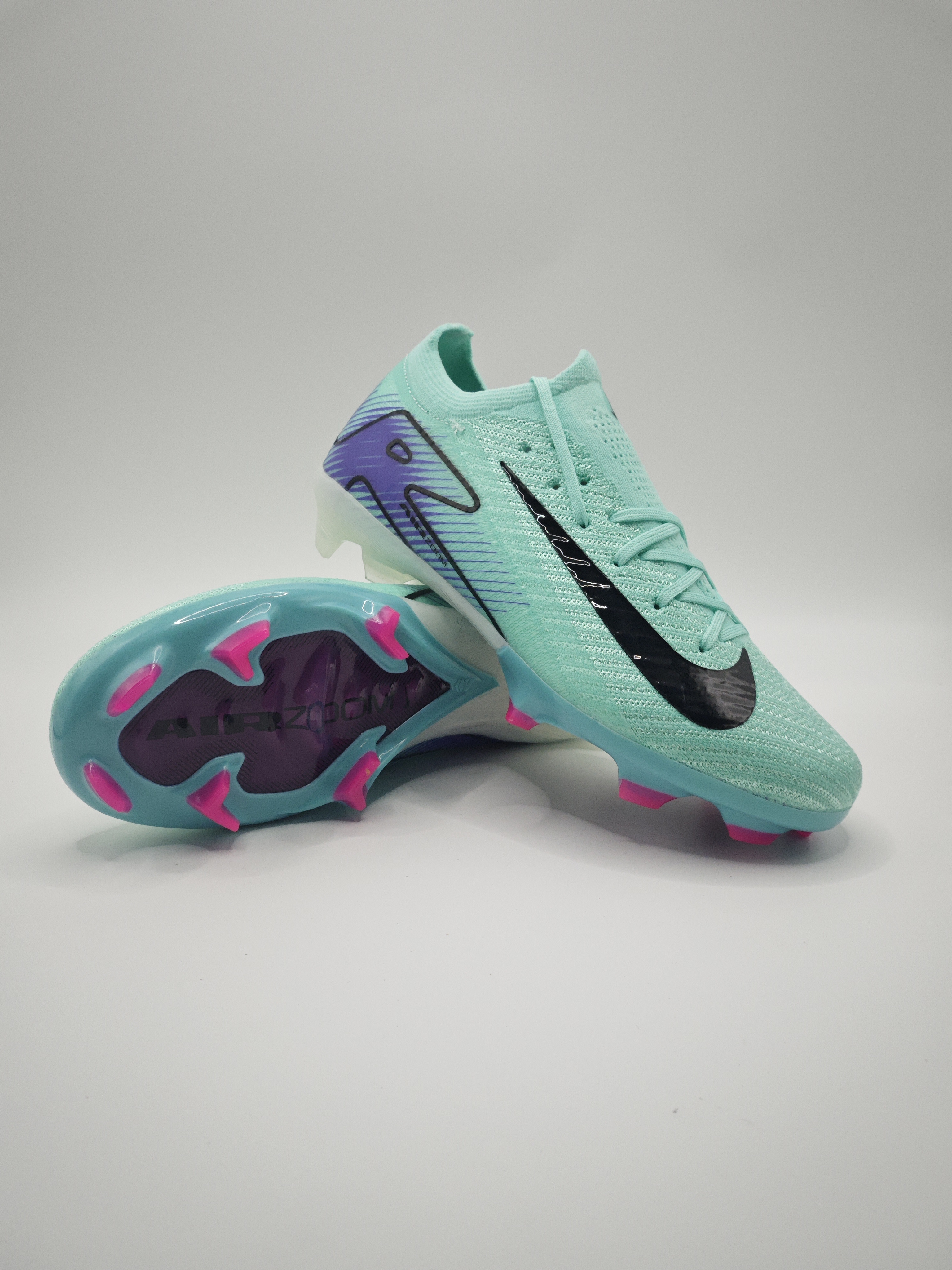 Nike Mercurial 16 with Built-in Bonded Pack: Full Air Cushion, Waterproof Knit FG Soccer Cleats