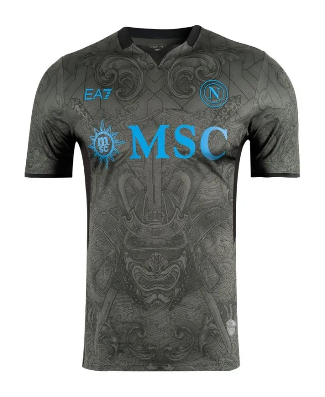 Napoli 24-25 Third Away Grey Replica Soccer Jersey