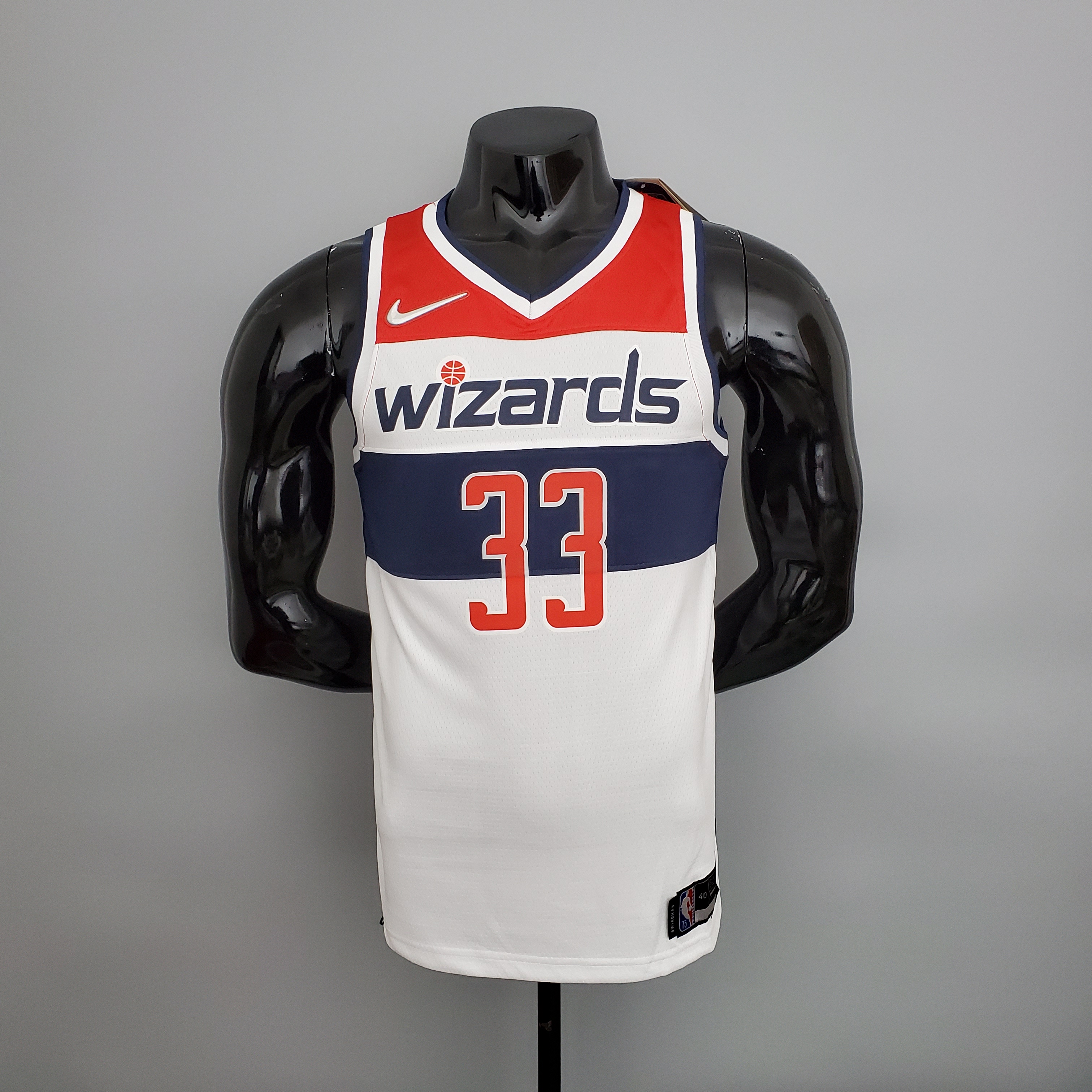 Kyle Kuzma Washington Wizards 75th Anniversary Swingman Jersey Red White