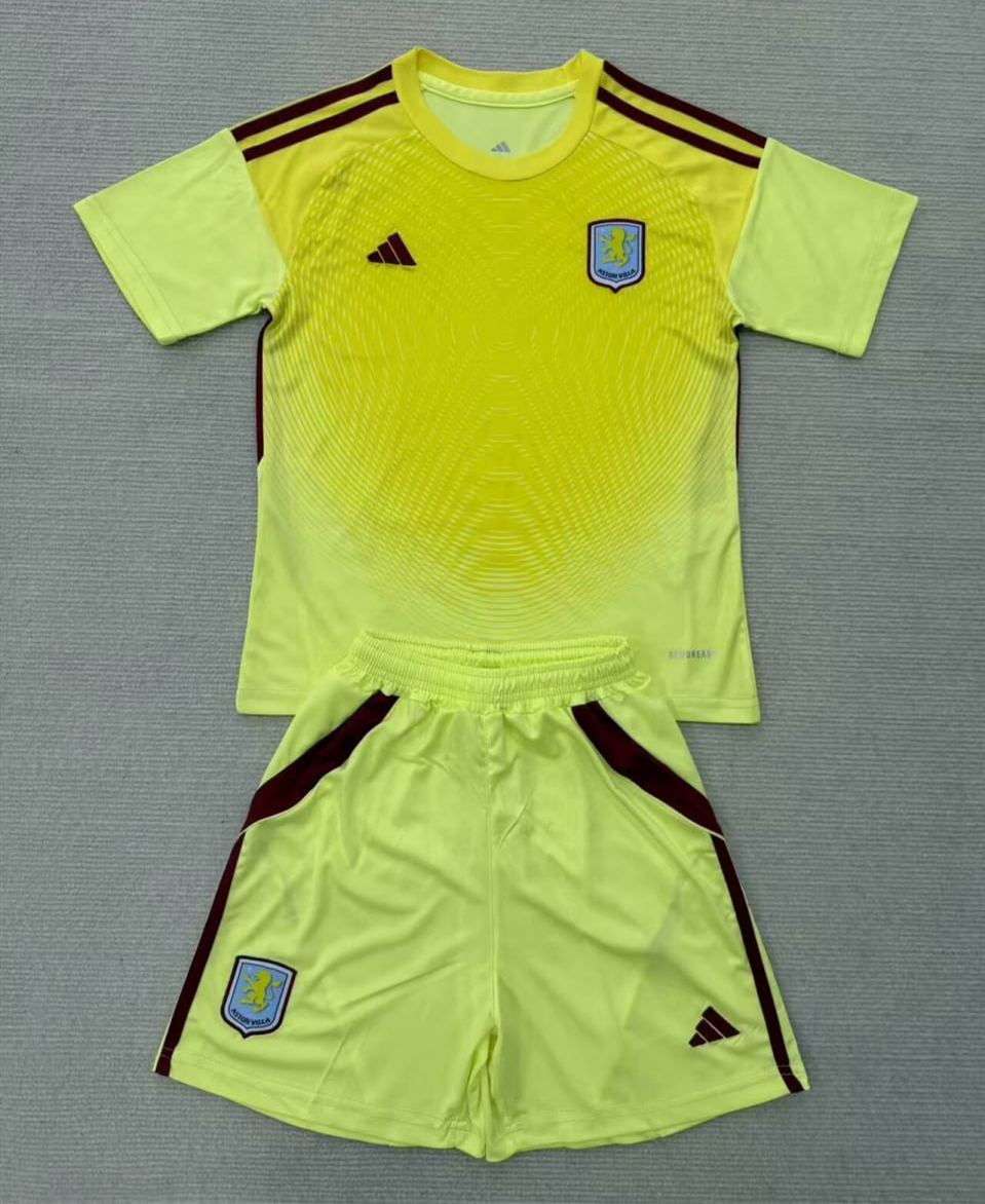 Aston Villa Goalkeeper Kids Suit 25/26