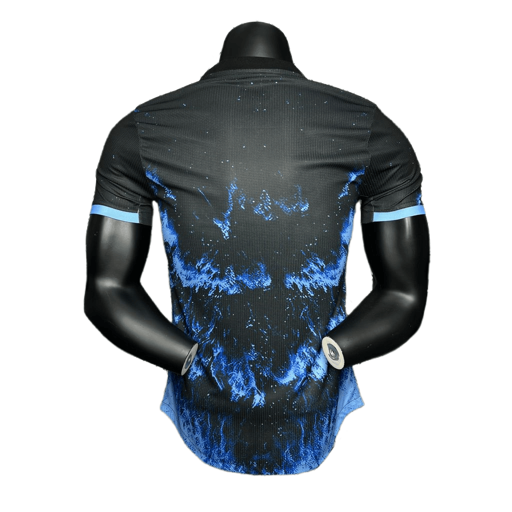 24-25 Real Madrid Ocean Blue Player Version Soccer Jersey