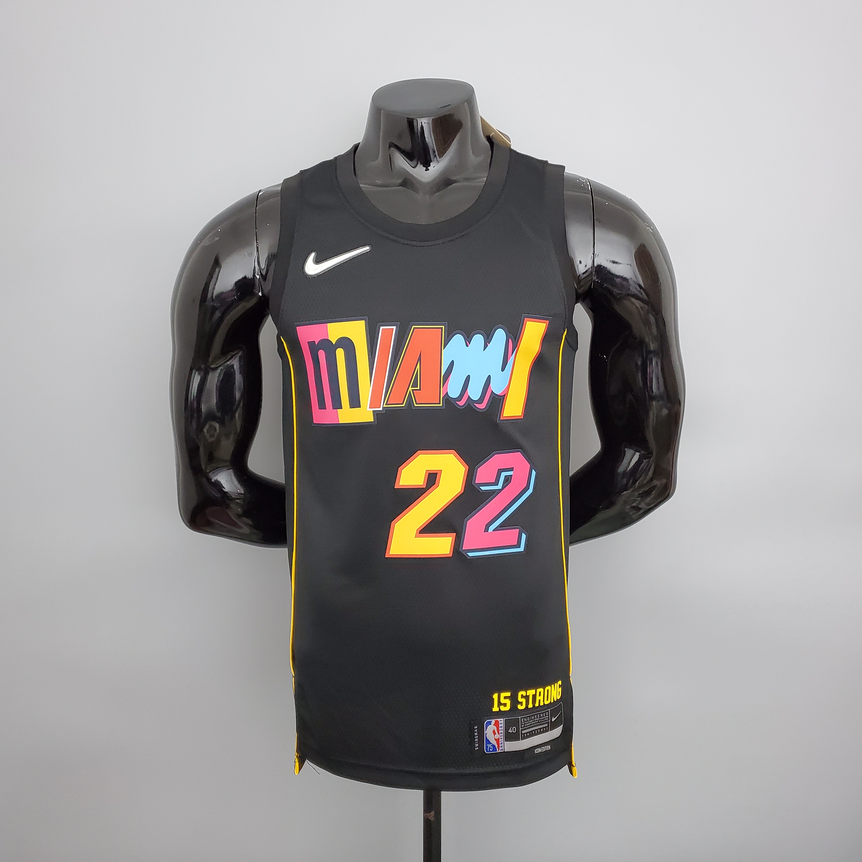 Jimmy Butler Miami Heat 2022 City Edition Swingman Jersey Black
