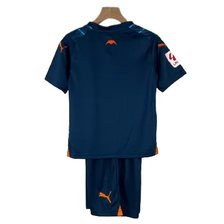 Kids Valencia 2023/24 Away Kit Jersey+Shorts