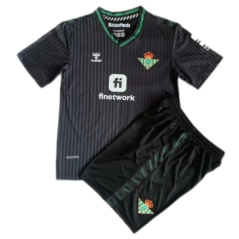 Kids Real Betis 2023/24  Third Kit Jersey+Short