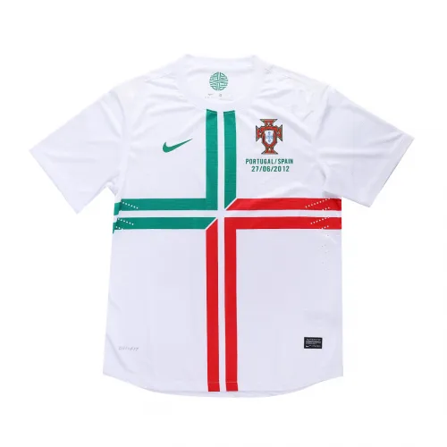 2012 Portugal Ronaldo #7 Retro Jersey Away Replica Euro Cup