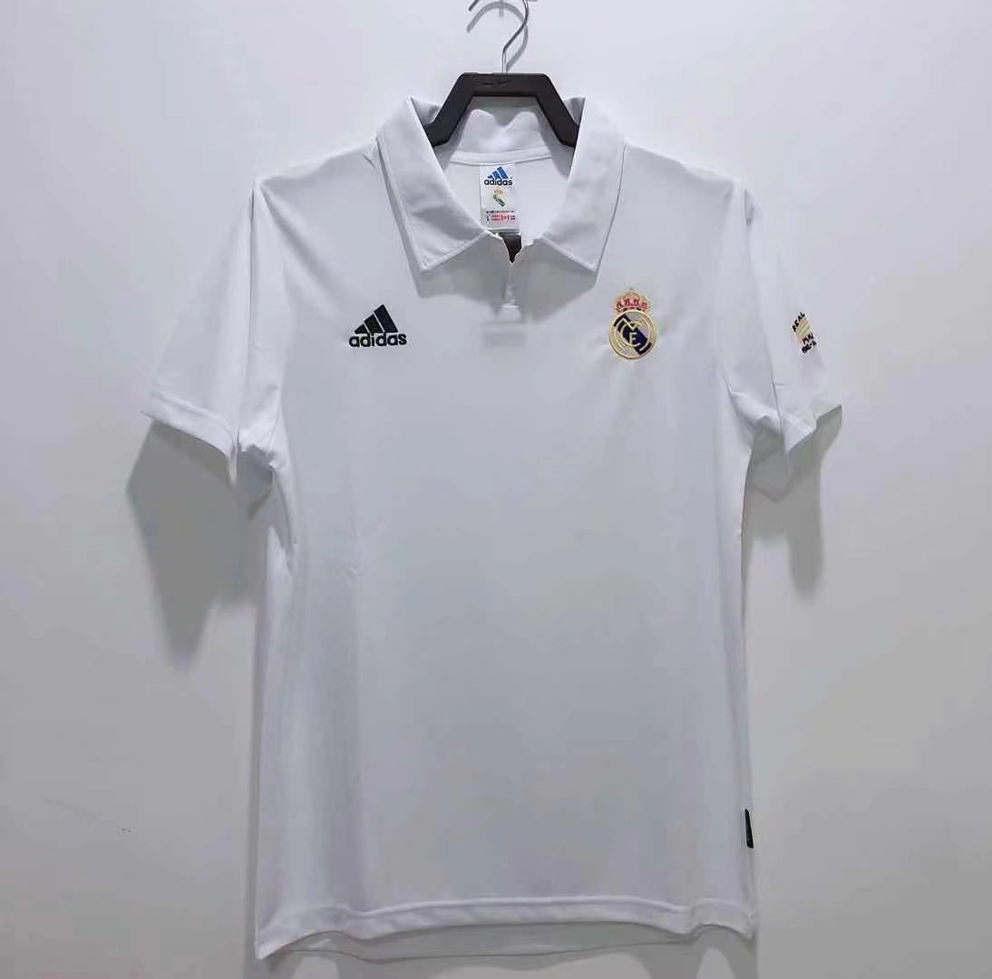 Real Madrid Home Retro Jersey 2002/03
