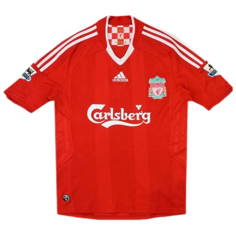2008/09 Liverpool Gerrard #8 Torres #9 Retro Jersey Home