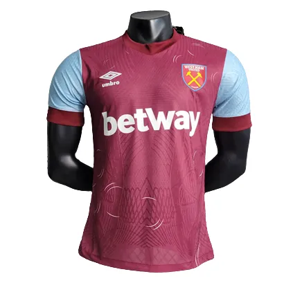 West Ham United 2023/24 Home Jersey Player Version