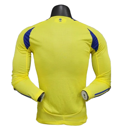 24-25 Al Nassr Home Long Sleeve Jersey Player Version