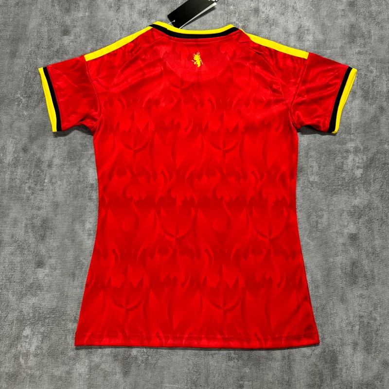 2026 World Cup Belgium Home Shirt for Women