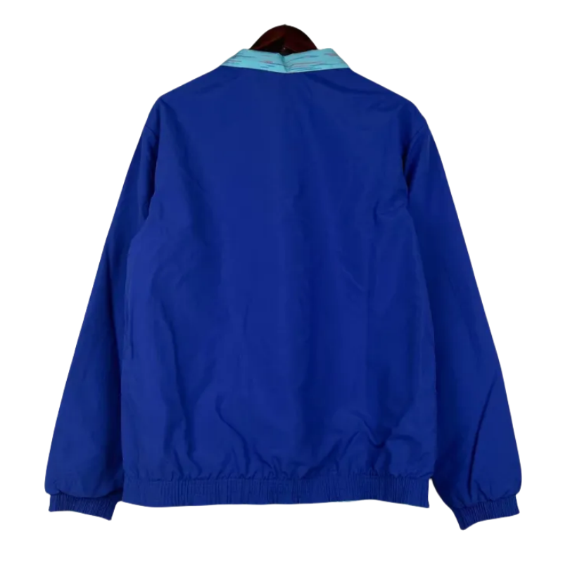 23-24 Barcelona Reversible Windbreaker Blue Soccer Jersey 1:1 Thai Quality