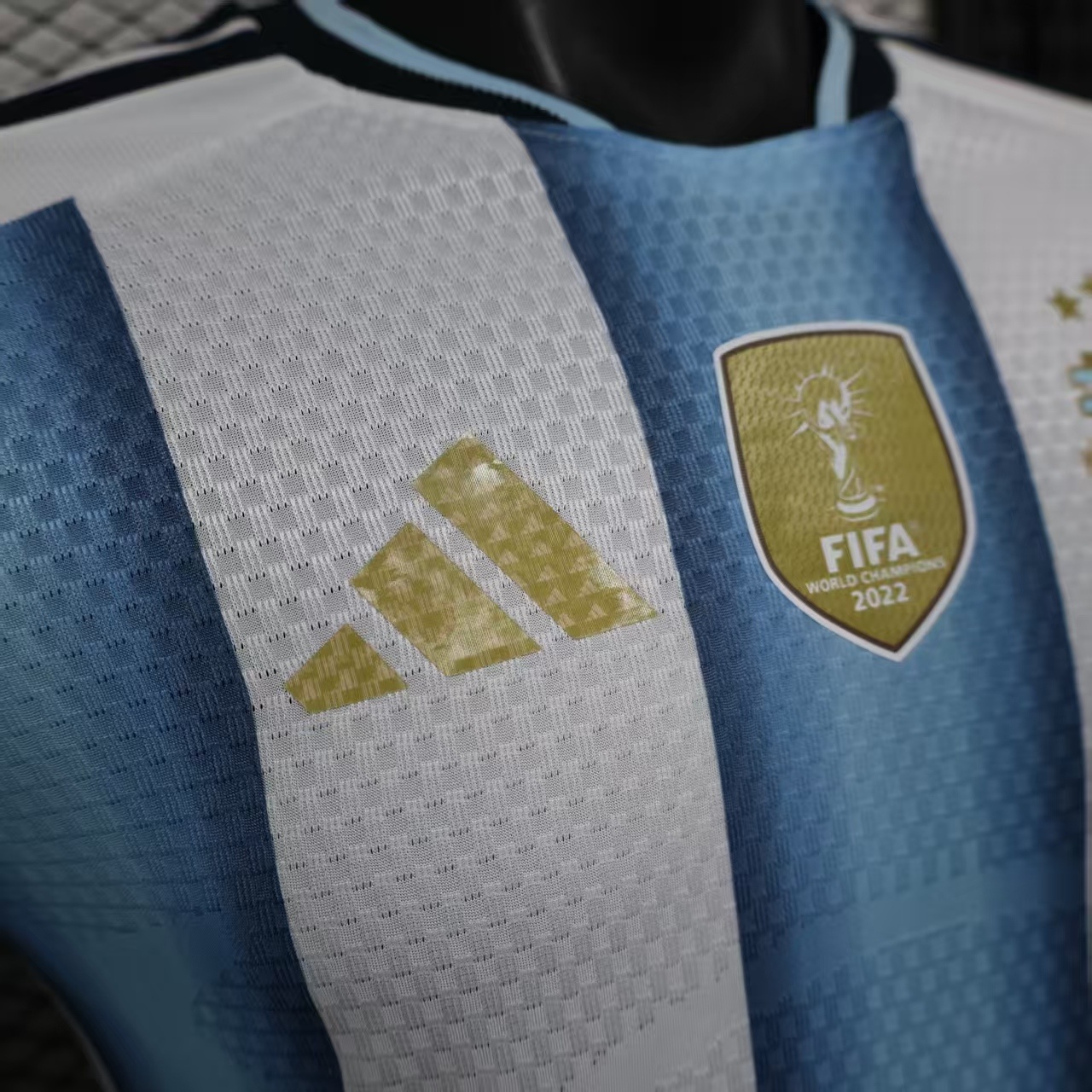 Argentina 2026 World Cup Home Player Version Soccer Jersey