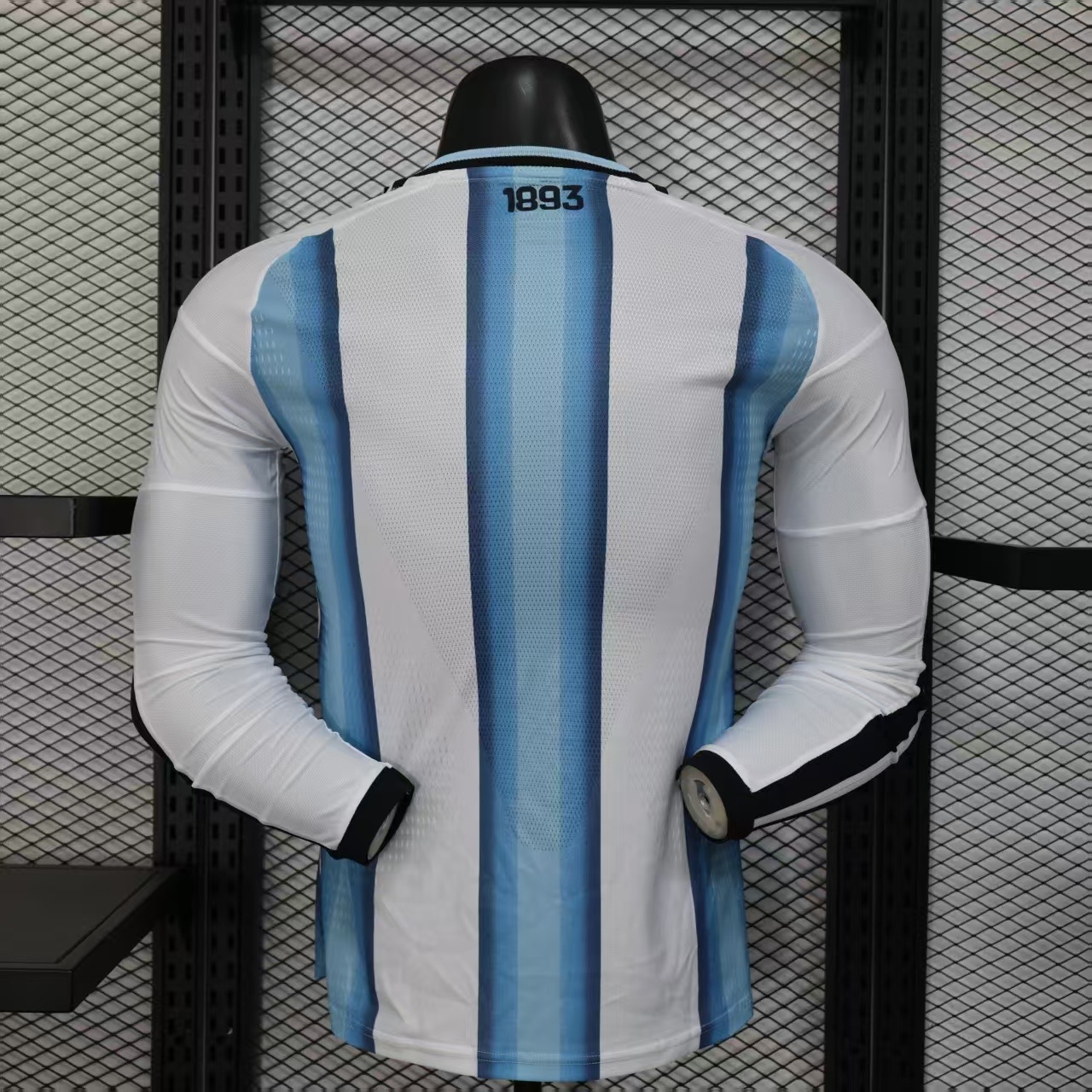 Argentina 2026 World Cup Home Player Version Long Sleeve Soccer Jersey
