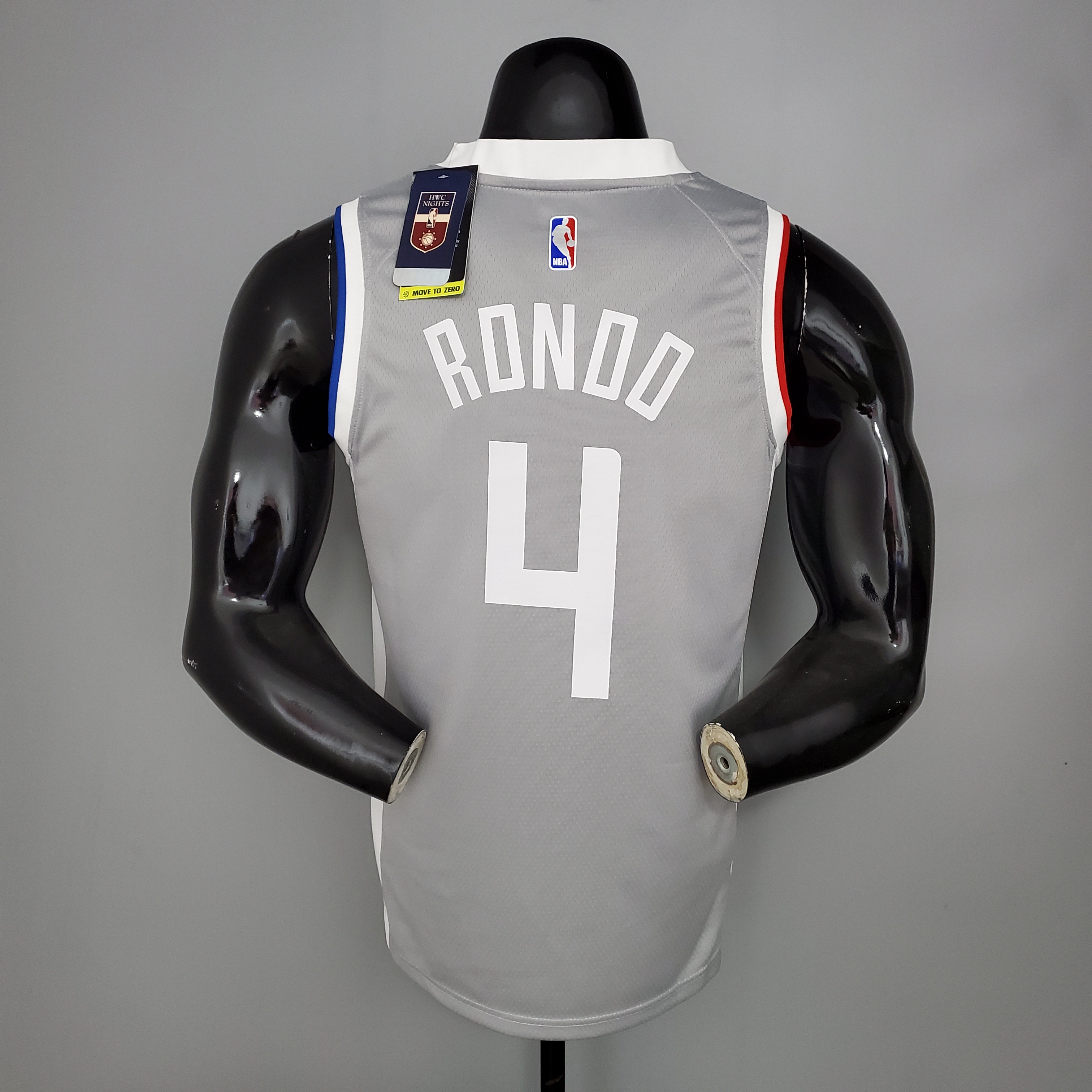 Rajon Rondo LA Clippers Bonus Edition Swingman Jersey Gray