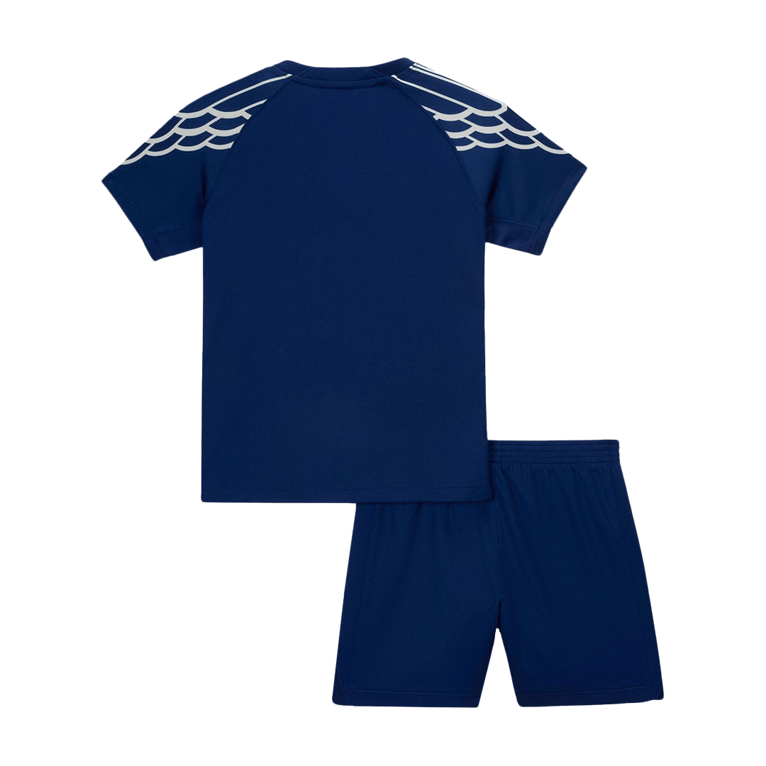 Kids PSG Custom Fourth Away Soccer Kits 2024-25