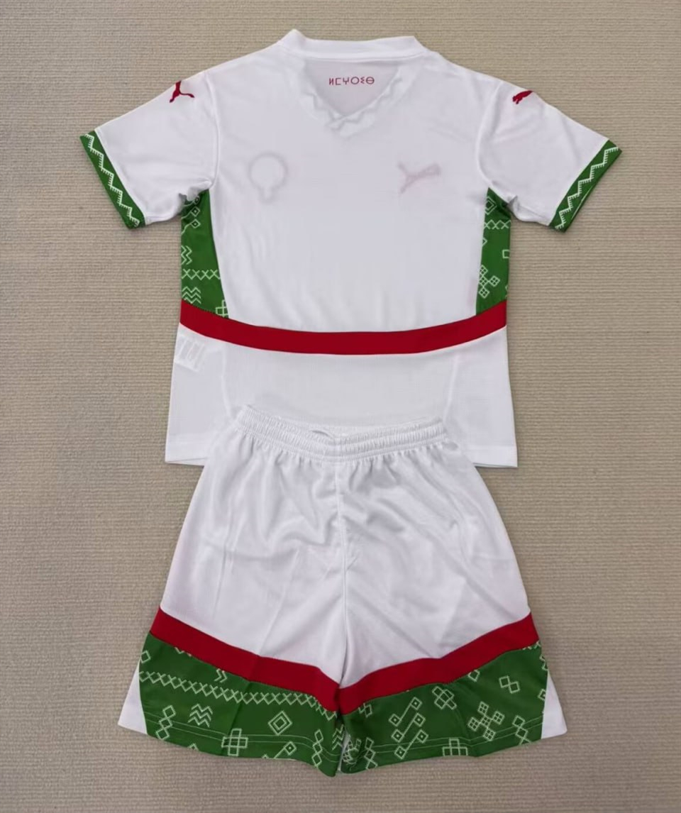 Morocco 2025 Away Kids Suit