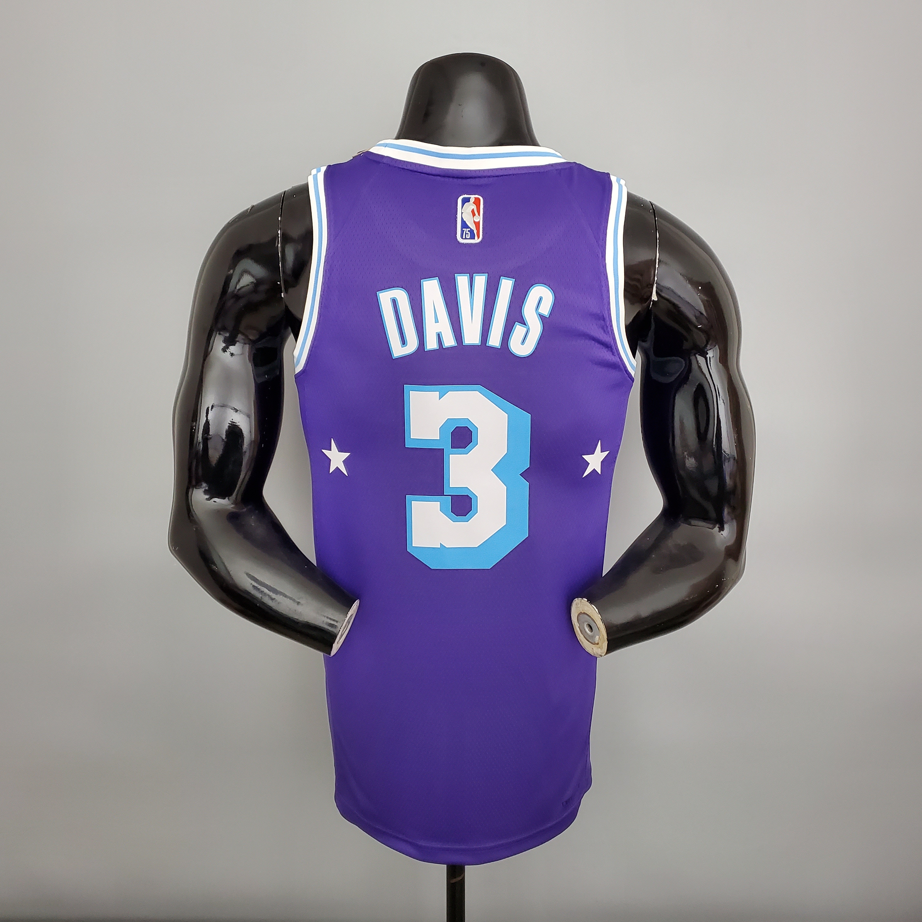 Anthony Davis Los Angeles Lakers 2021/22 City Edition Swingman Jersey Purple