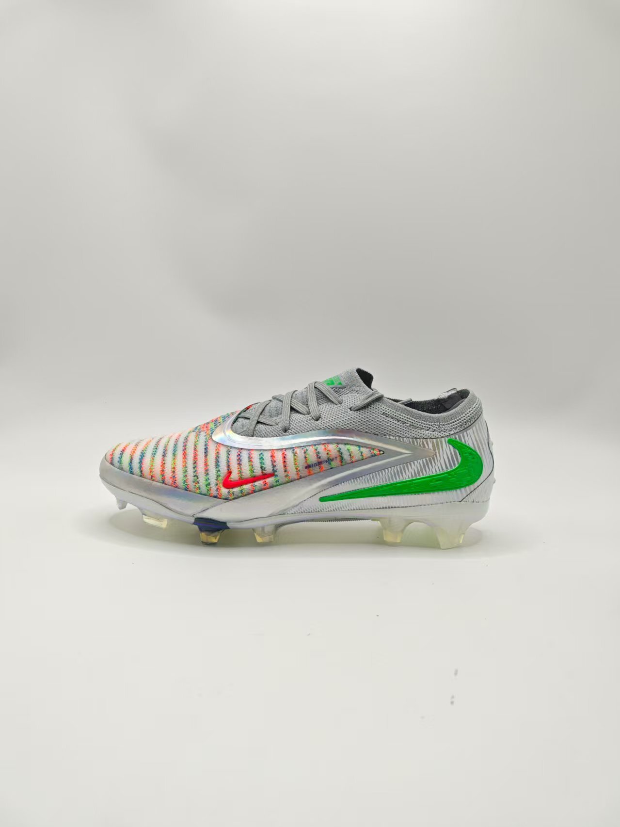 Nike Phantom GX III Low-Top Double-Layer Waterproof Fish Thread Full Knit FG Soccer Cleats