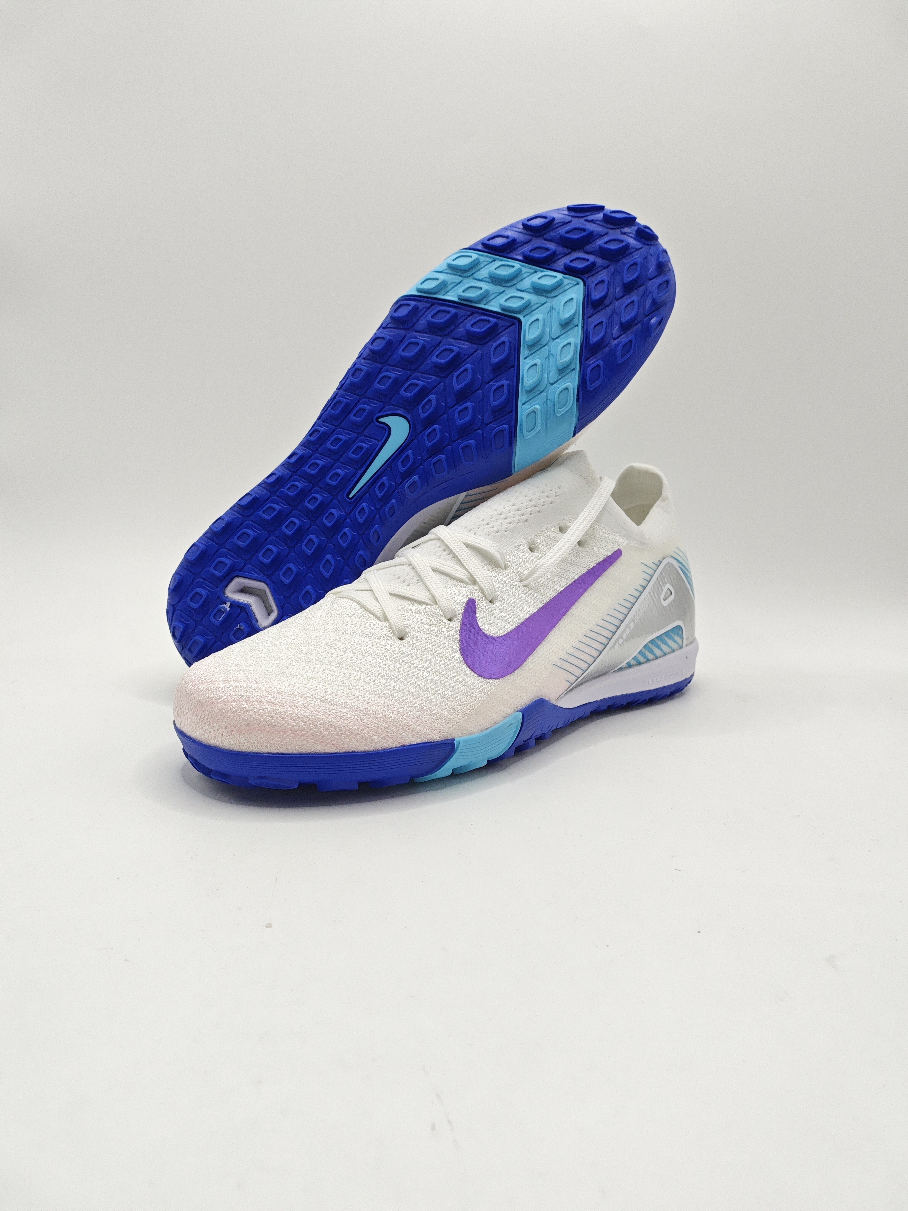 Nike Mercurial 16 Low-Top Built-in Full Air Cushion Waterproof Knit FG MD-Outsole Soccer Cleats