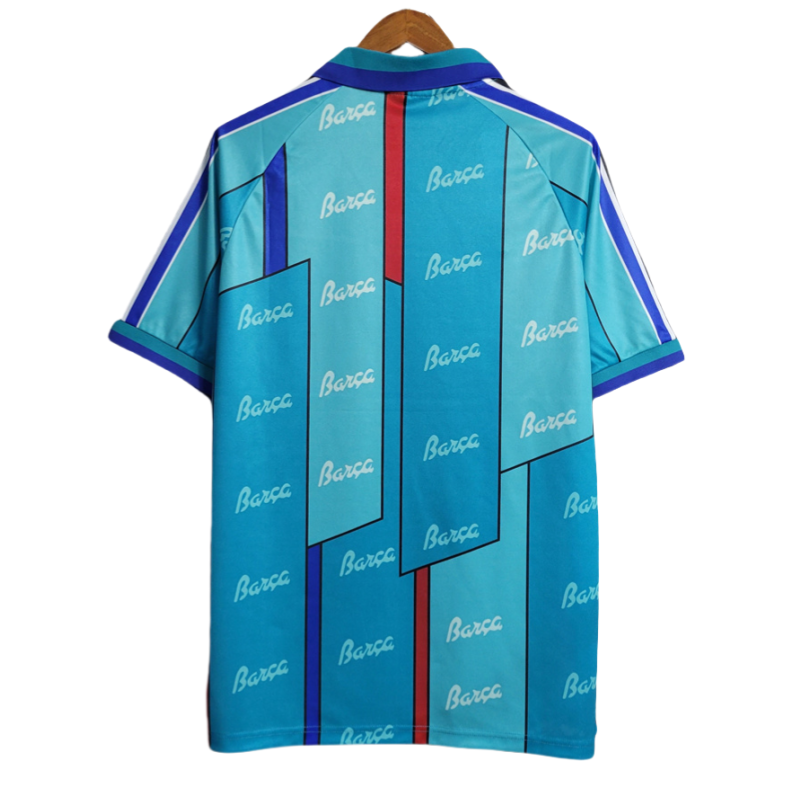 96-97 Barcelona Retro Away Soccer Shirt