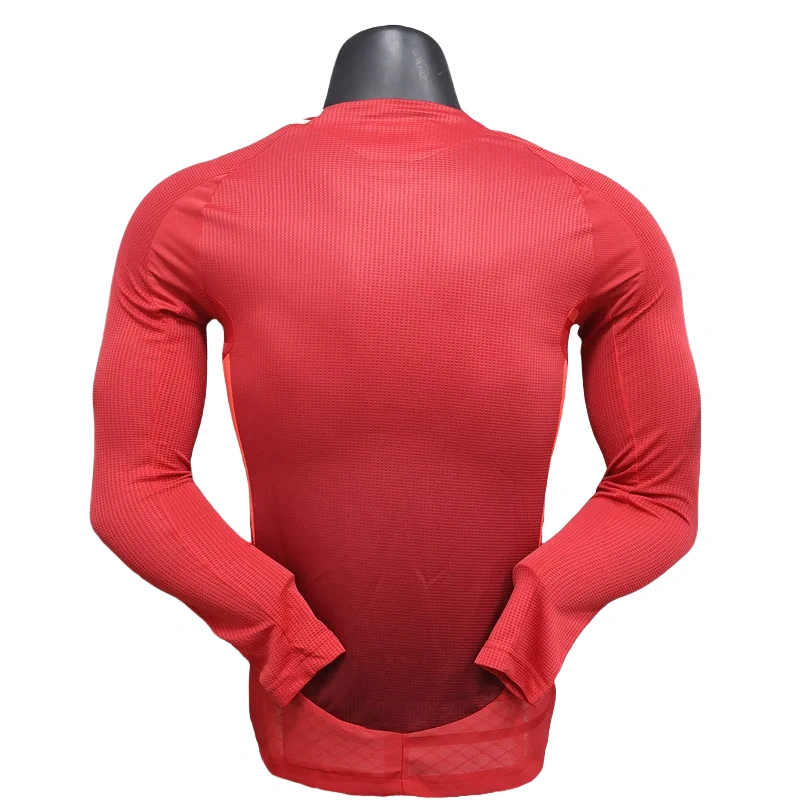 24-25 Manchester United Home Long Sleeve Player Version