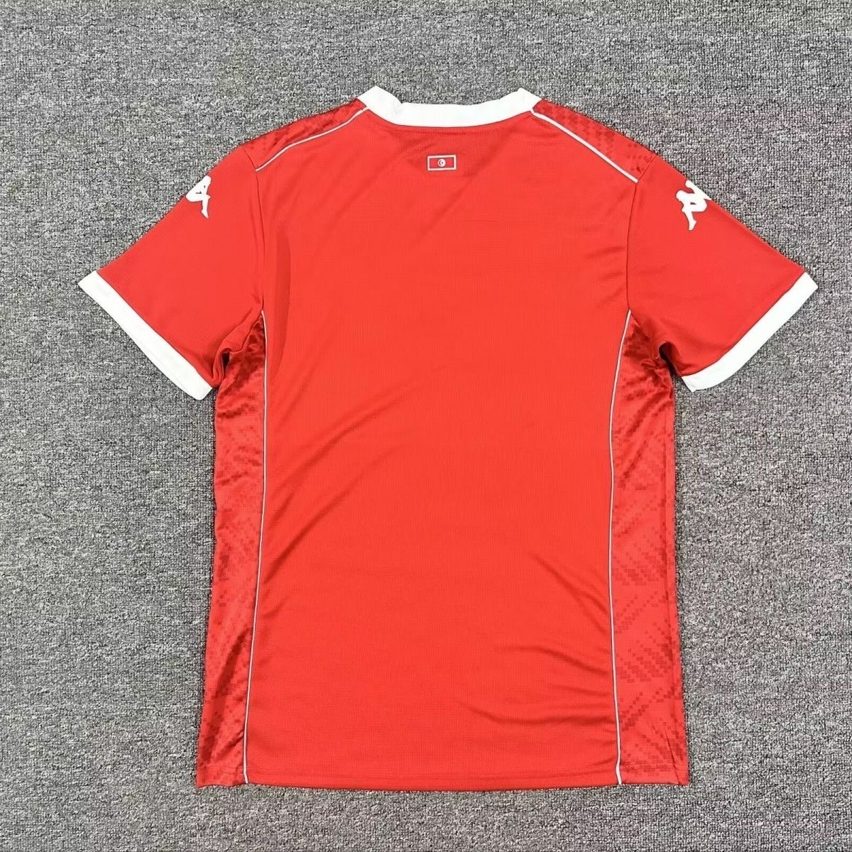 Tunisia 2026-27 Home Jersey – Kappa Red & White Edition