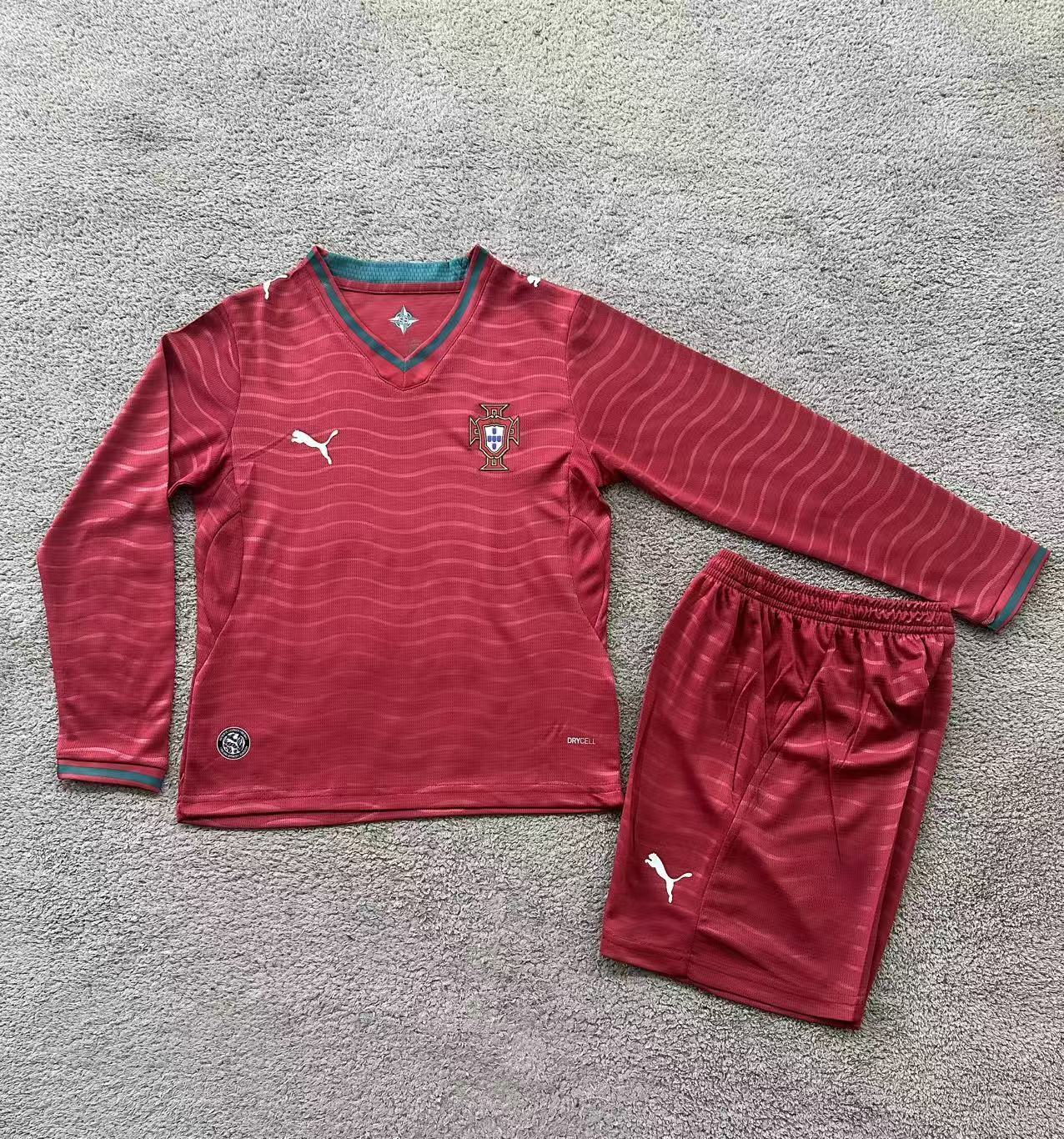 2026 Portugal home long sleeved