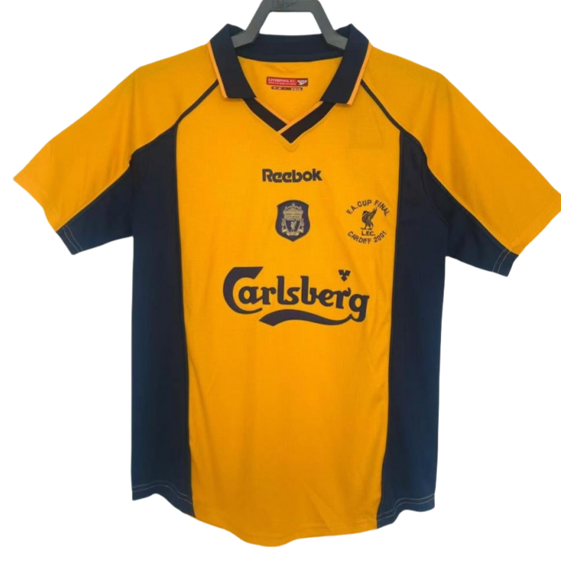 Retro Liverpool FC Third Away Football Jersey 2000/2001