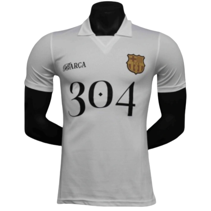 Barcelona Lamin Yamal commemorative white 304 POLO Shirt 24-25