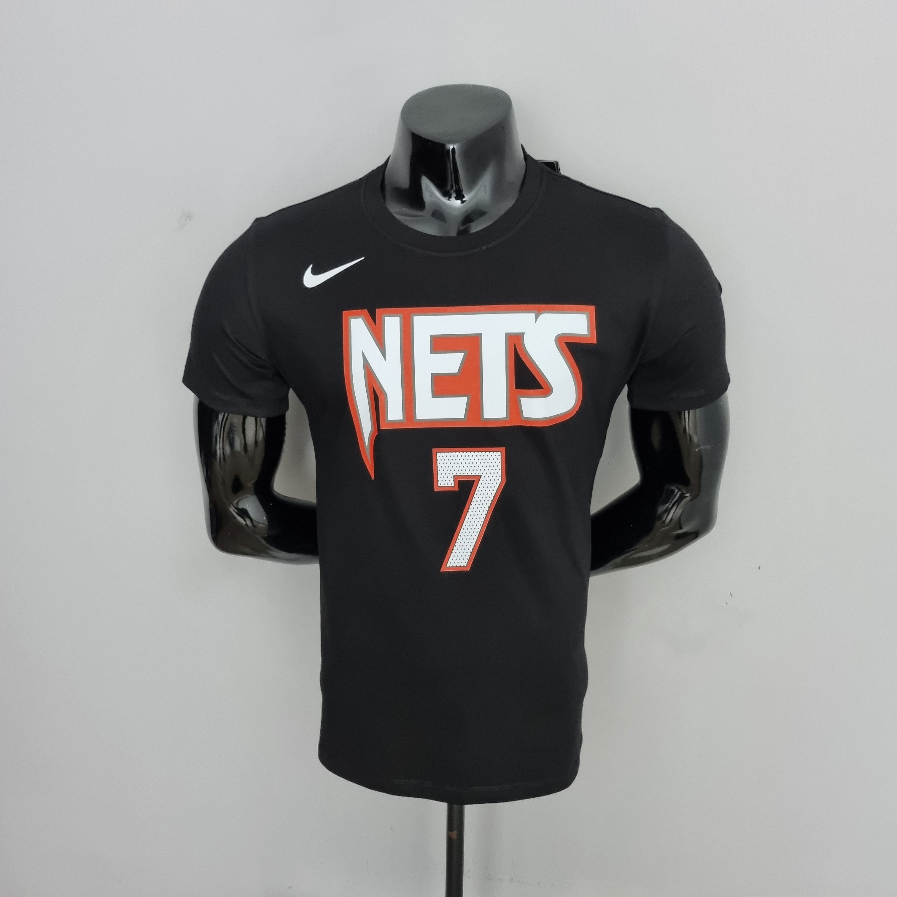 Kevin Durant Brooklyn Nets Casual T-shirt Black