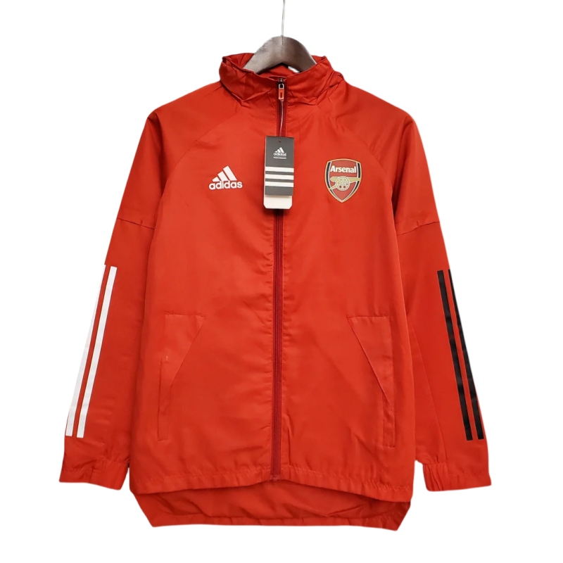 Arsenal Soccer Jersey Windbreaker Red 2021