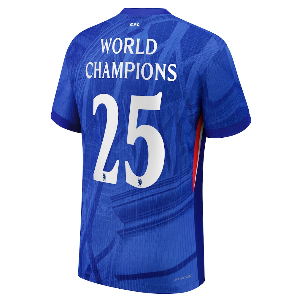 Chelsea Home World Champions 25 Player Jersey 25/26