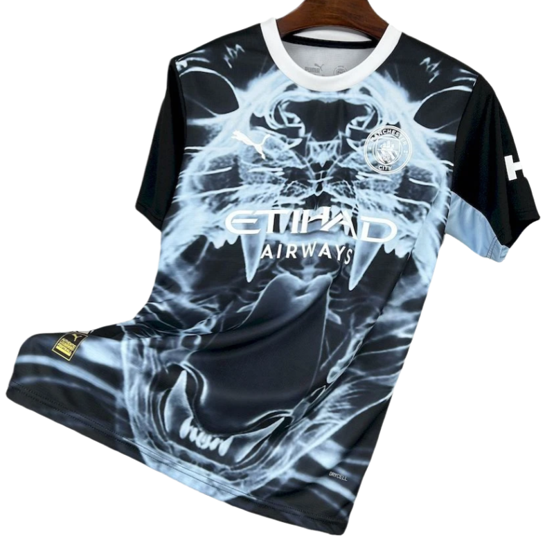 Manchester City Black And Blue Concept Version Football Jersey 2025/2026