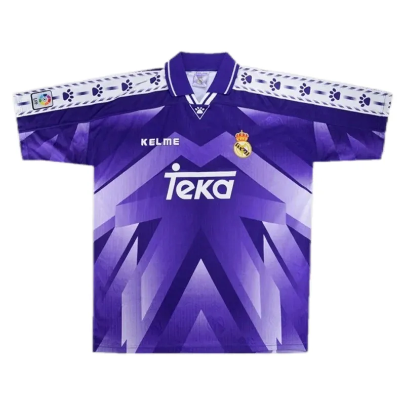 Real Madrid Retro Jersey Away Shirt 1996-97