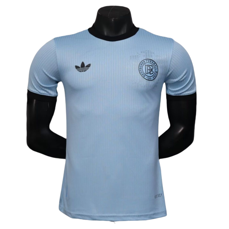 Adidas Germany 125th Anniversary Blue Goalkeeper Shirt Player Version 2025