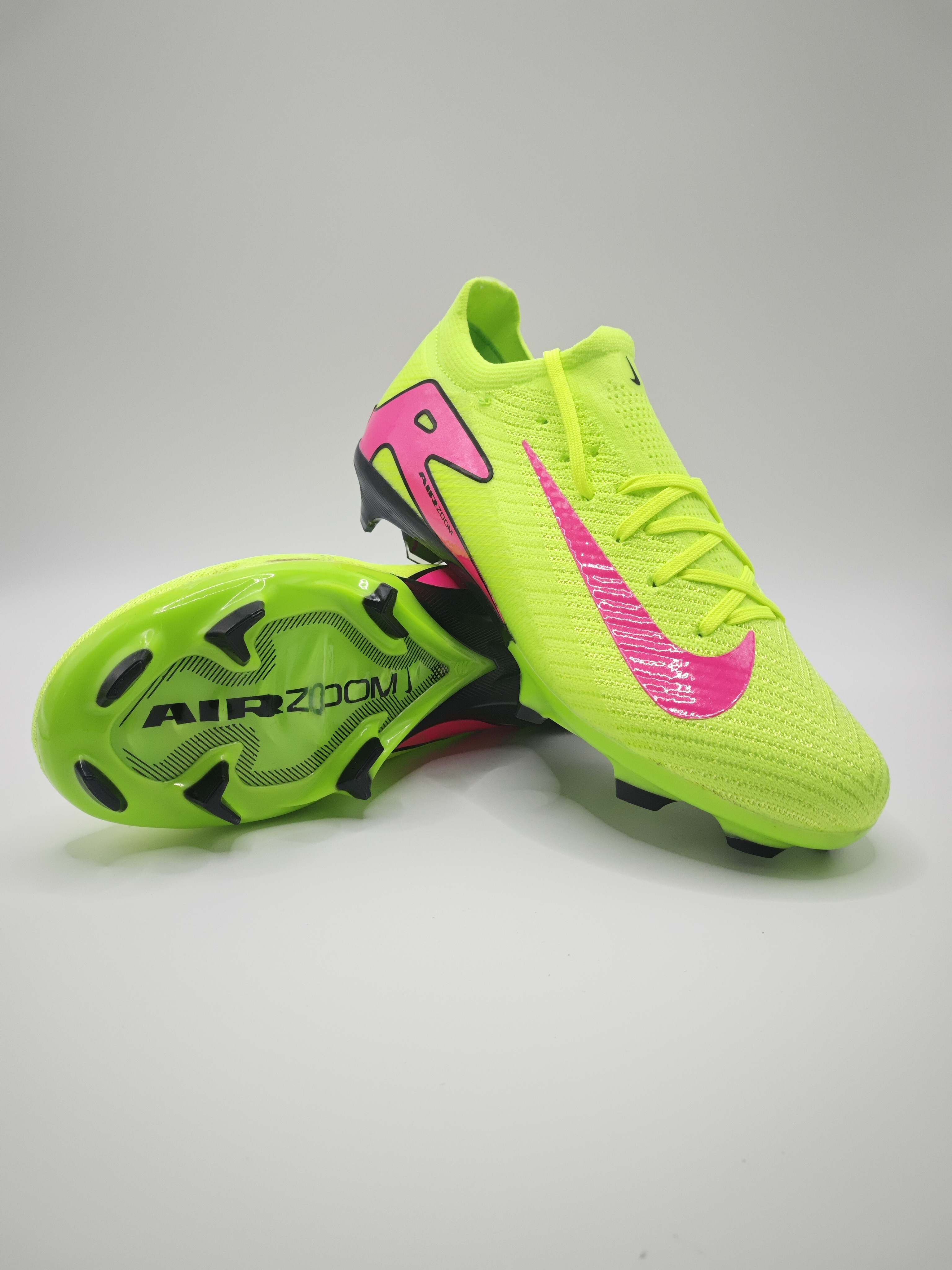 Nike Mercurial 16 with Built-in Bonded Pack: Full Air Cushion, Waterproof Knit FG Soccer Cleats