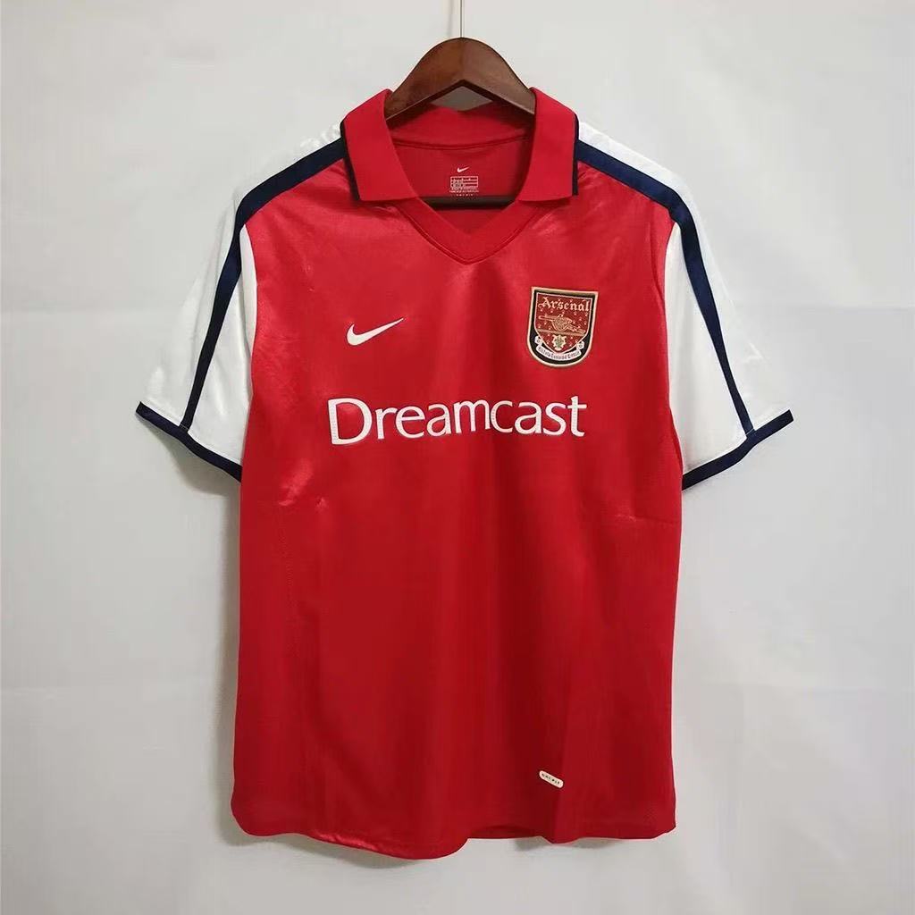 00-01 Arsenal Henry #14 Retro Jersey Home