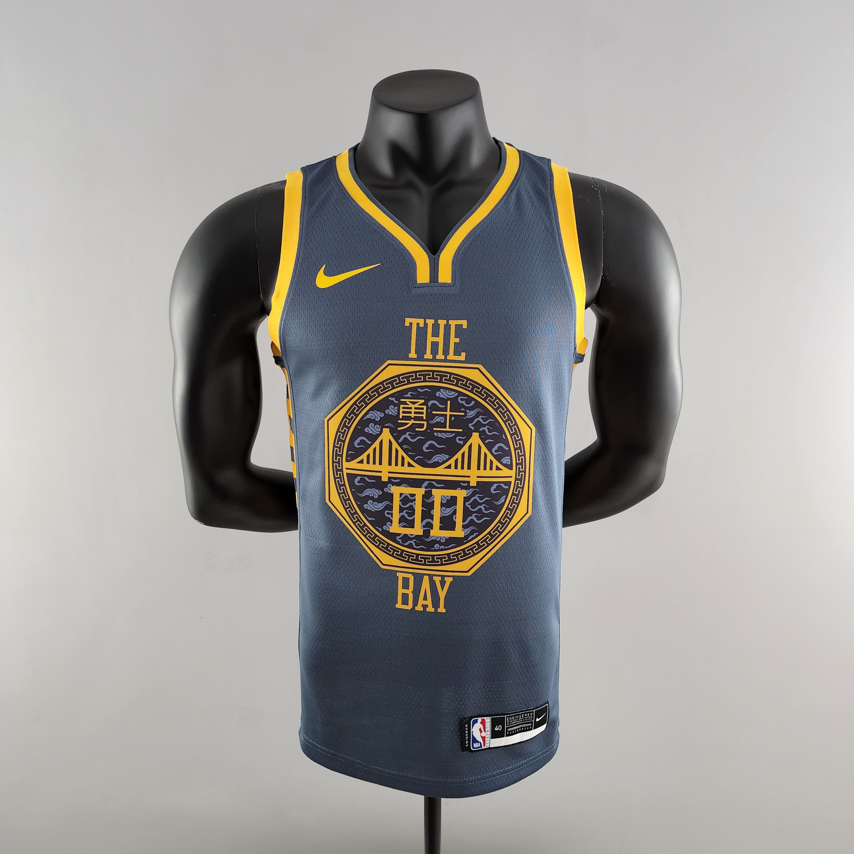 Jonathan Kuminga Golden State Warriors Grey Swingman Jersey 2018