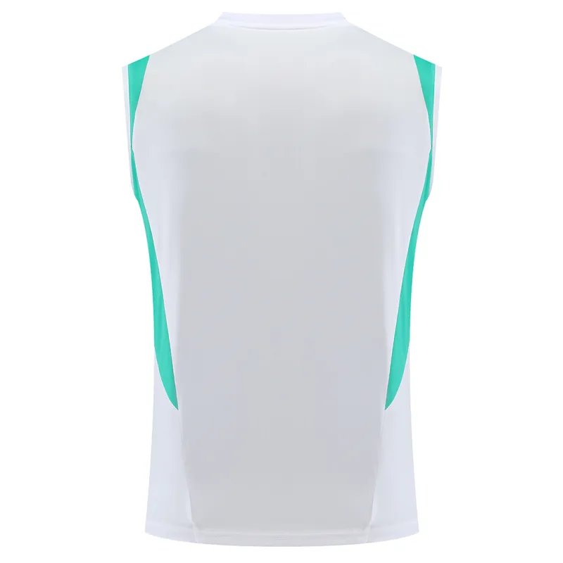 23-24 Manchester United Pre-Match Vest Jersey White