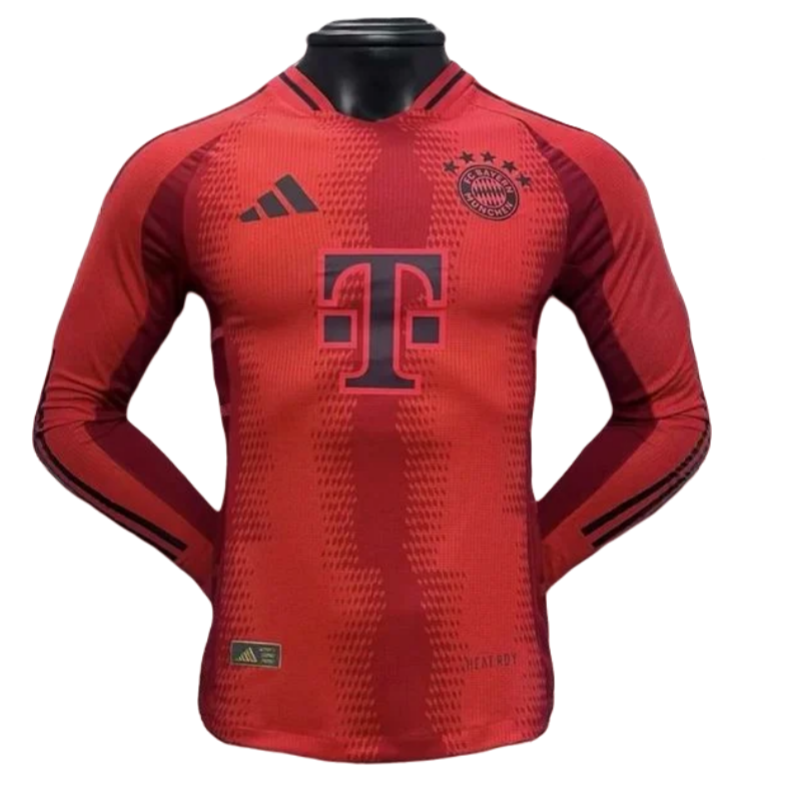 24-25 Bayern Munich Home Player Version Long Sleeve
