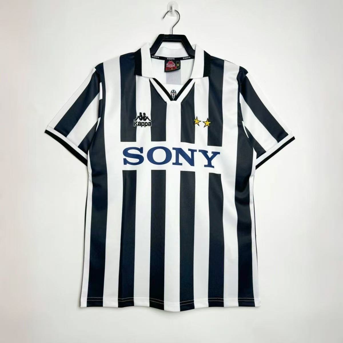 1996-97  Juventus Del Piero #10 Zidane #21 Retro Jersey Home Replica