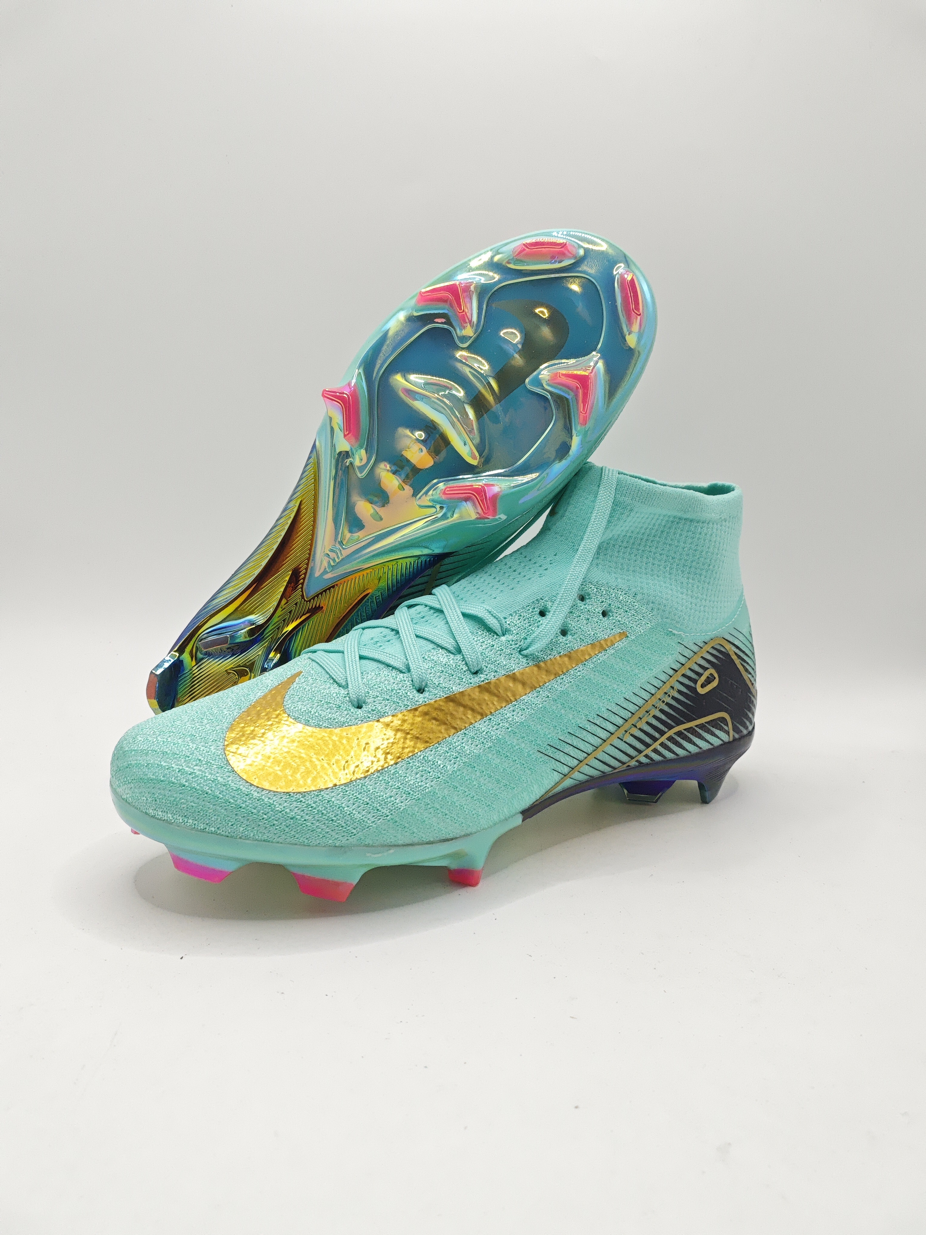 Nike Mercurial 16 Built-in Bonded Pack Full Air Cushion Waterproof Knit FG Soccer Cleats