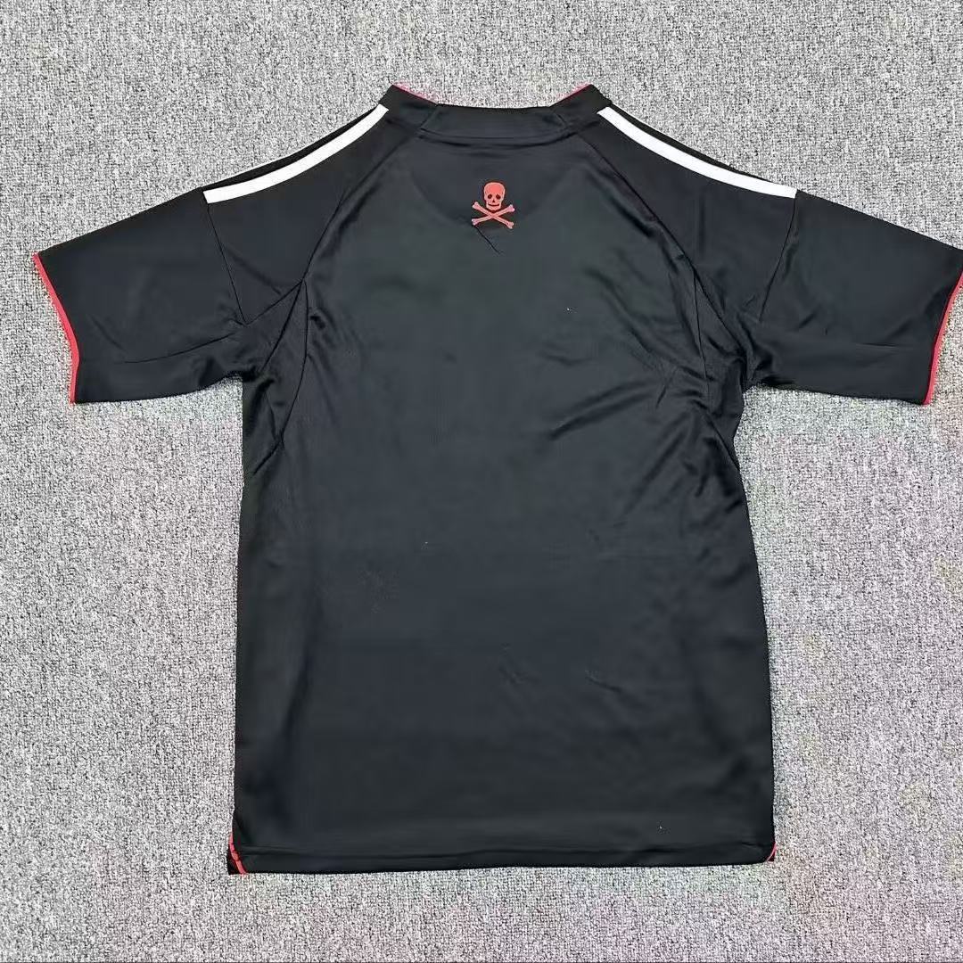 Orlando Pirates 2025/26 Home Jersey Fan Version – Black Edition with Vodacom Sponsor