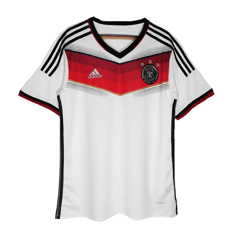 2014 Germany Retro 3 Stars Home Jersey World Cup