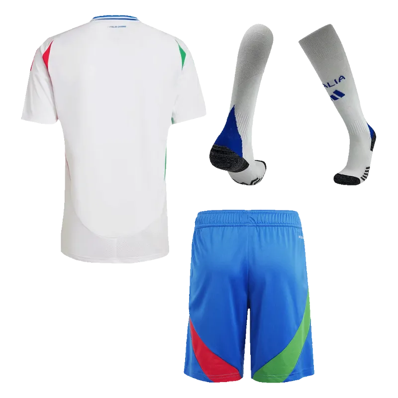 Italy Away Whole Kit(Jersey+Shorts+Socks) Euro 2024