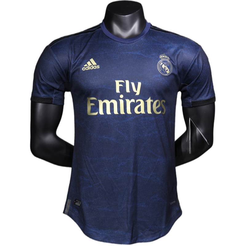 Real Madrid Away Shirt Retro Jersey Player version 19-20
