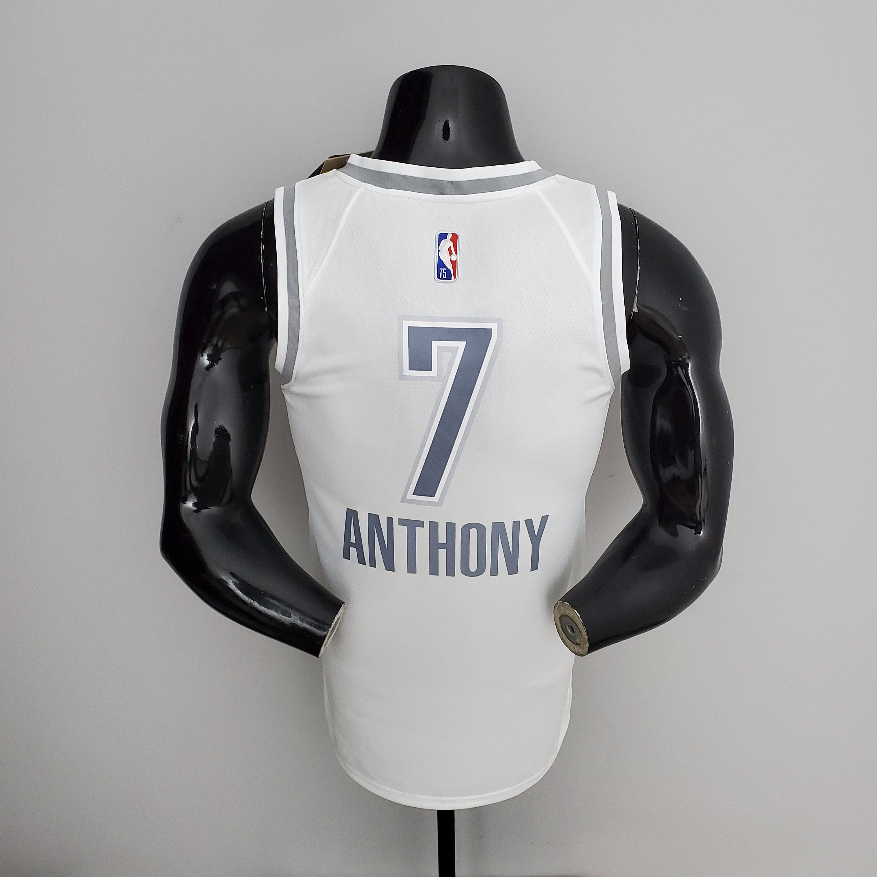 Carmelo Anthony Oklahoma City Thunder 75th Anniversary 2022 Swingman Jersey White
