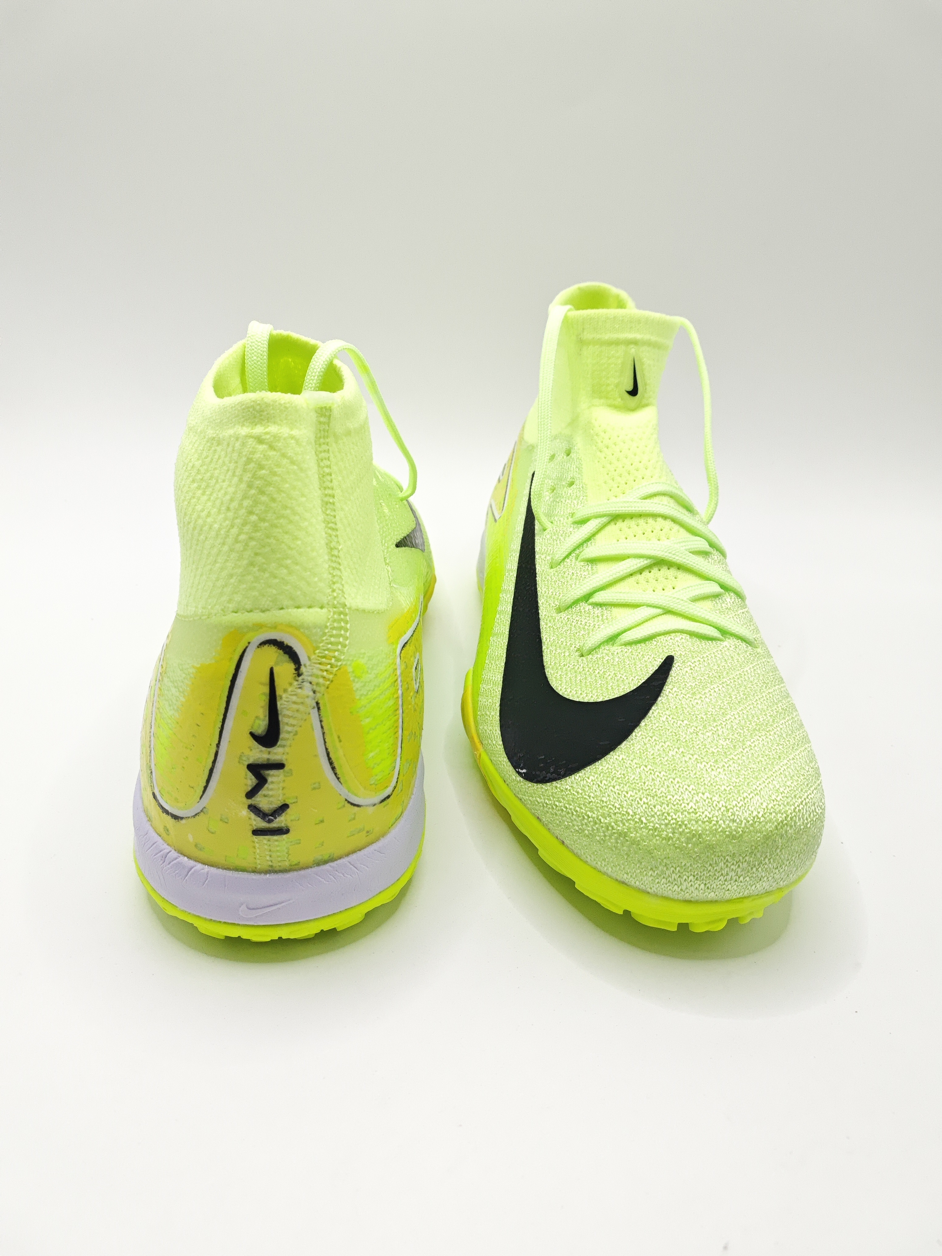 Nike Mercurial 16 High-Top Built-in Full Air Cushion Waterproof Knit Turf Studs MD Outsole Soccer Cleats