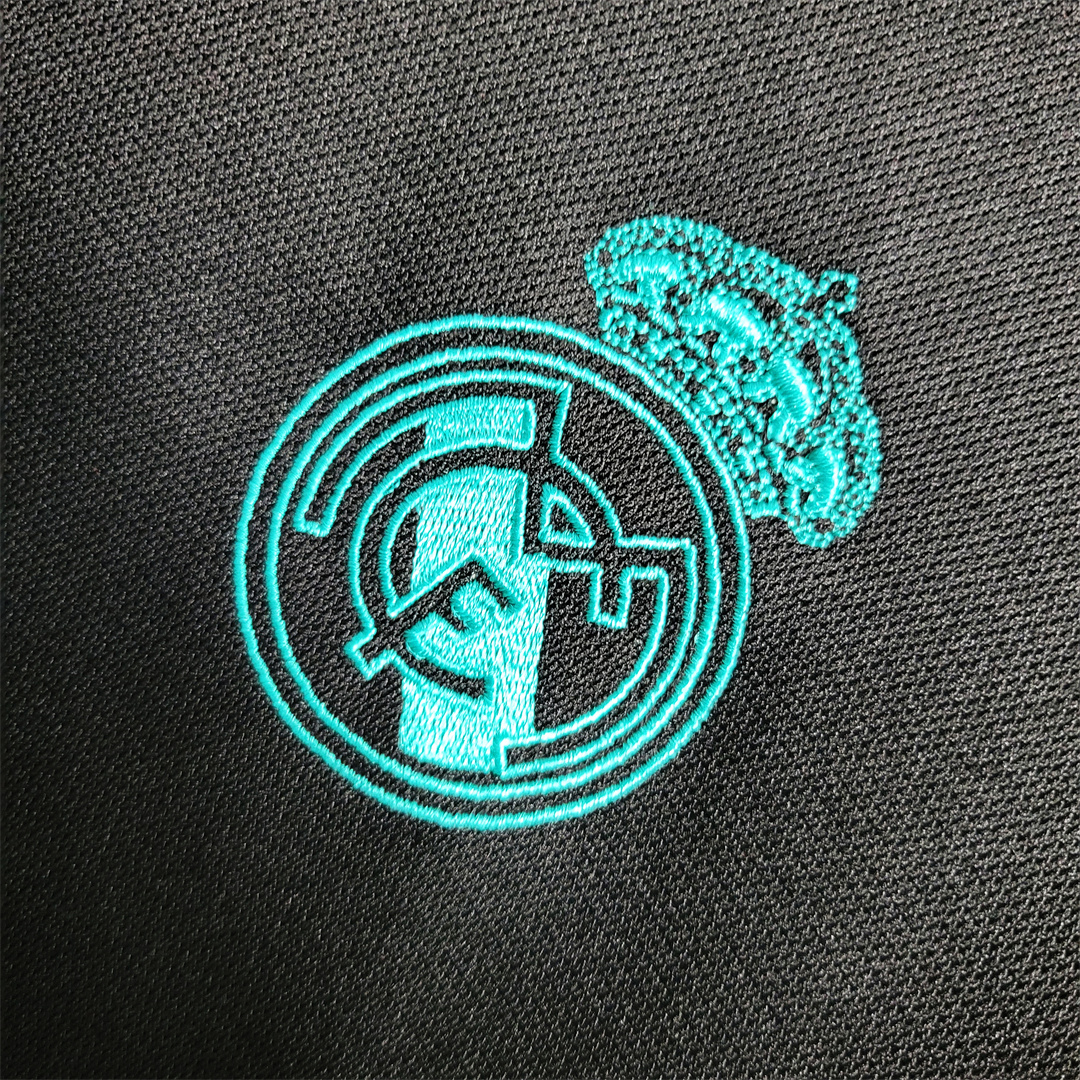 2017-18 Real Madrid home Retro long sleeve Football jersey