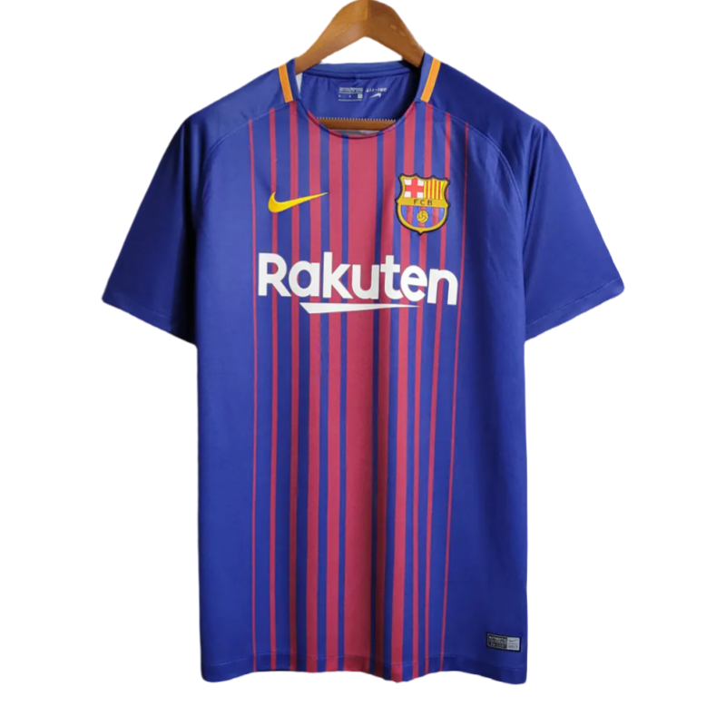 17-18 Barcelona Home Stadium Retro Jersey